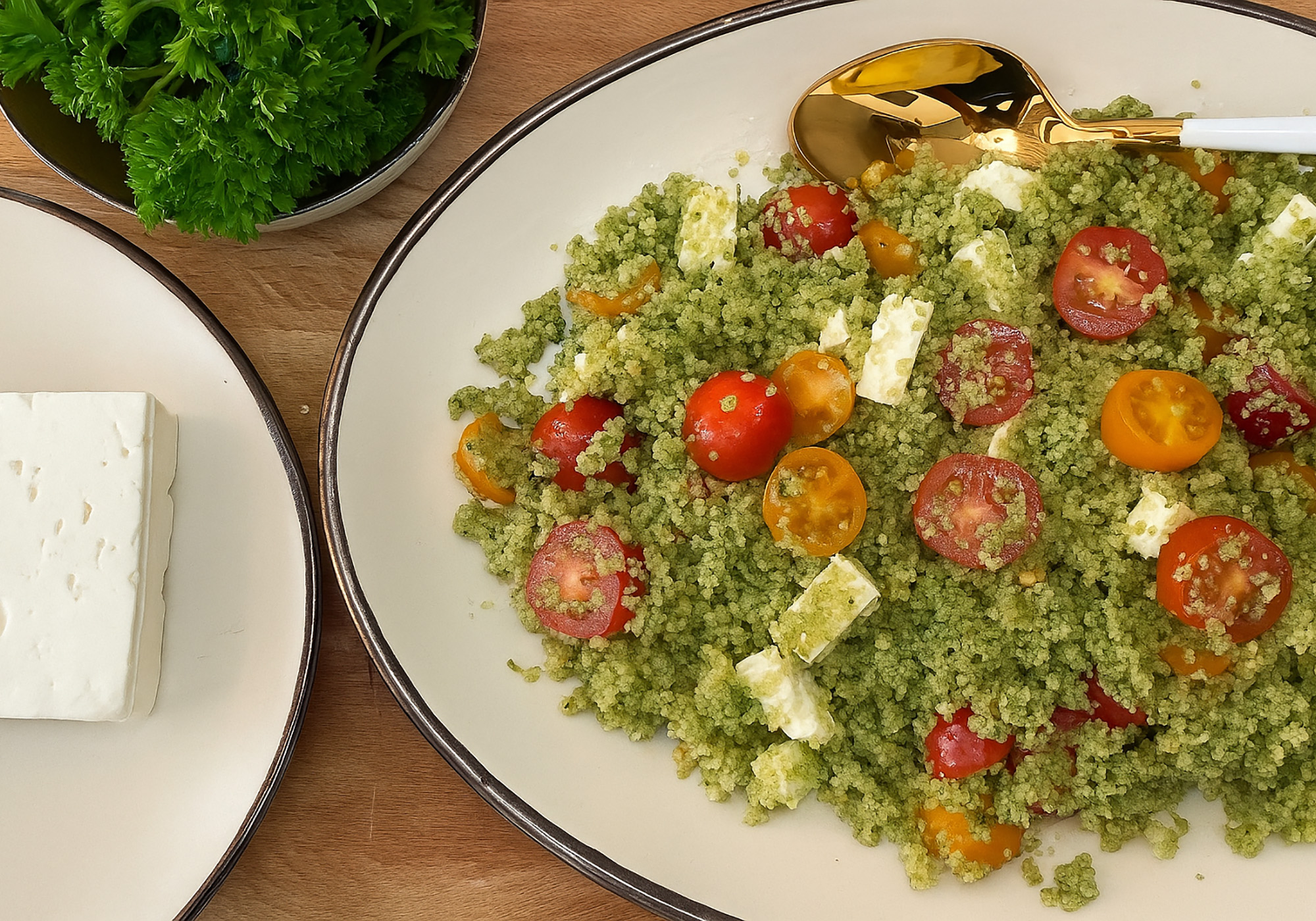 Fonio pesto_Solange's Cuisine2000